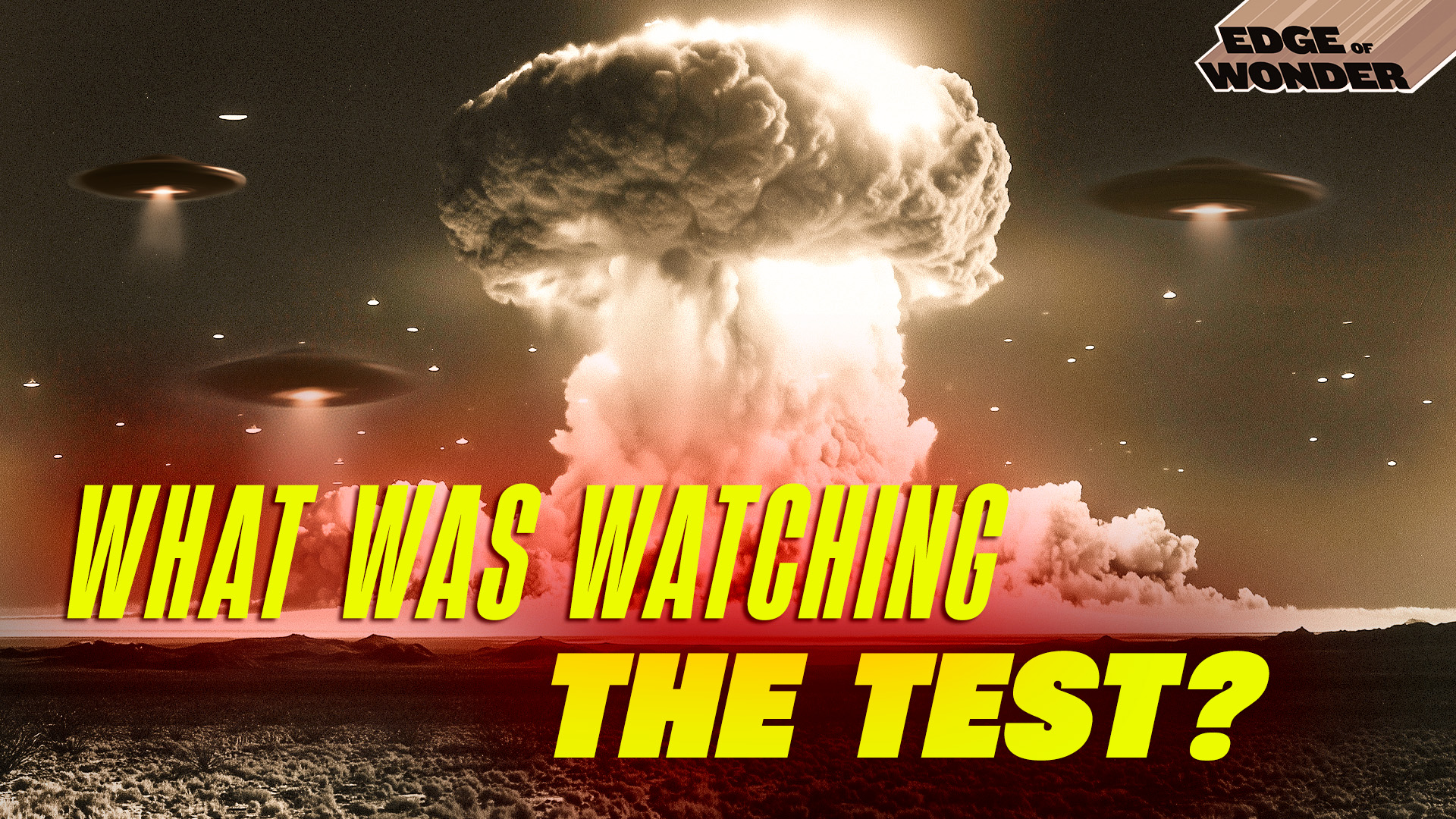 100,000 UFOs Were Spotted in 1950s Photos Over Nuclear Test Sites